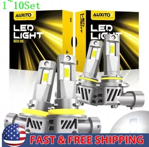 LED Headlight Bulbs 9005 Conversion H11 High Low Beam Bright White 1-10Set - Picture 1 of 16