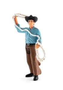 MOJO HISTORISCHE WESTERNFIGUR COWBOY MIT SCHLEIFE WITH LASSO 386504 - Bild 1 von 1
