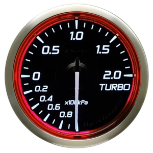 DEFI DF RACER 60MM TURBO 200 BOOST GAUGE (ROT) - Bild 1 von 2