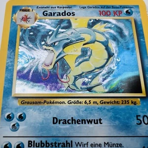 ✨Gyarados Garados 🇩🇪German Rare Holo •Pokemon TCG 151 Vintage• See Description - Picture 1 of 8