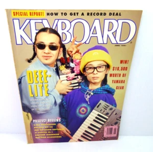 Keyboard Magazine June 1991 DEE-LITE - Picture 1 of 3