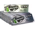 10 PACKS of B***T WRAP 1 1/4 Original SILVER ULTRA THIN Premium Rolling Papers