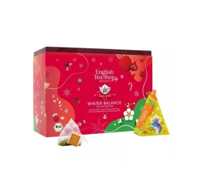 ETS - BIO Tee Geschenk Winter Balance, 12 Pyramidenbeutel - Bild 1 von 4