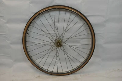 Schwinn Tubular S-6 27" Front Road Bike Wheel & Hub OLW94 22mm 36S Fast Shipping - Image 1 of 4