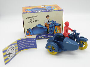 Vintage Dimestore Dreams No. 20310 Motorcycle Sidecar Rider Plastic NEW in Box