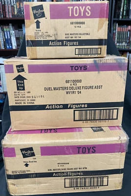 Lote de figuras Duel Masters - 3 estuches - Deathliger Skyterror Horvath Urth y más Foto 1 de 4