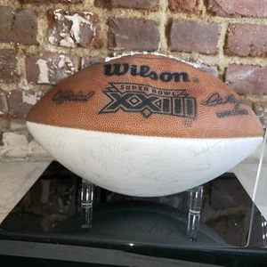 San Francisco 49ers Super Bowl XXIII Team Signed Football - Bild 1 von 7