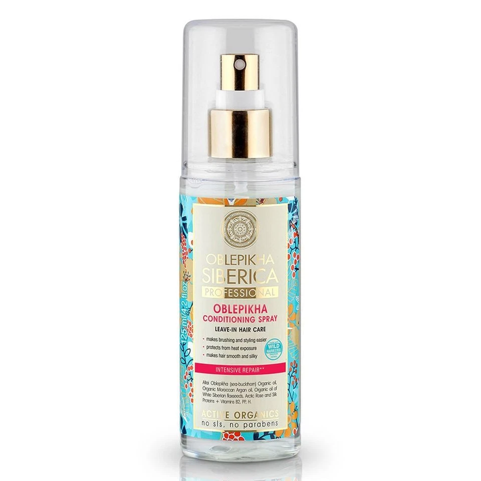 Spray acondicionador Natura Siberica Oblepikha sin enjuague 125 ml ENVÍO GRATUITO UK Foto 1 de 1