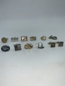 Cufflinks Lot Of 12 - Picture 1 of 3