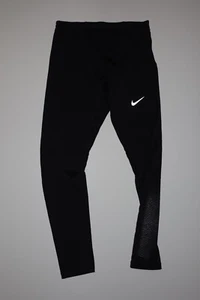 Nike Running Tights Dri-Fit Black Men’s Size M - Picture 1 of 11