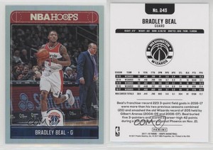 2017-18 Panini NBA Hoops Silver /199 Bradley Beal #245