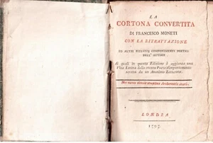 Francesco Moneti - La Cortona convertita con la ritrattazione ( rif. 26307 ) - Foto 1 di 2