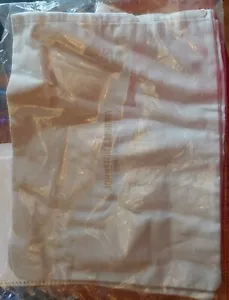 Borsa scarpe/stivali Johnston & Murphy 16,5x12,5 cordino nuovo grigio chiaro 1 paio - Foto 1 di 2