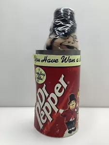 Vintage Dr. Pepper Sitzsack Plüsch Sammlerstücke Werbeartikel 7 Zoll Stofftier selten - Bild 1 von 14