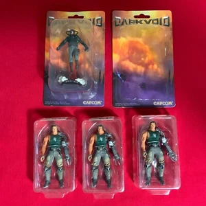 Vintage 2009 Dark Void Capcom Action Figures x 4 with Packaging BOXED - Picture 1 of 7