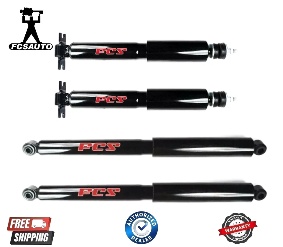 New PREMIUM Front & Rear Shocks for 1998-2011 Ford Ranger 2wd RWD FCS - Image 1 of 1