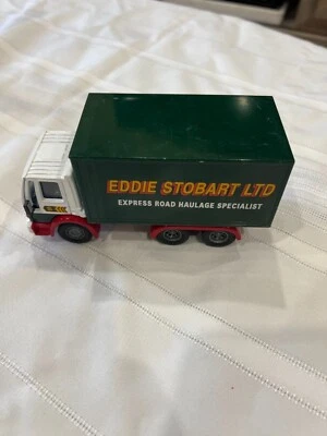 Corgi - 59601 Ford Cargo Box Van Eddie Stobart Diecast Model Truck Foto 1 de 4