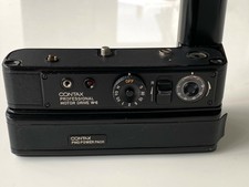Contax Proffesional Motor Drive W6 and Battery Pack - RARE - Porsche Design