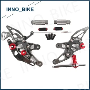 Adjustable Rearsets Foot Pegs For BMW S1000R 2017 2018 2019 Rear Set Footrest - Picture 1 of 7