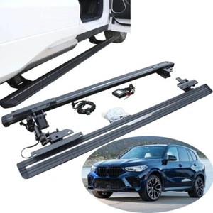 2Pcs Fits for BMW X5M 2019-2023 Deployable Electric Running Board Side Step Bar - Picture 1 of 21
