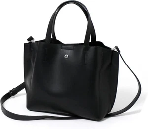 Japan Legato Largo【Lineare Light Weight】Soft PU 2-way Shoulder Tote Bag Handbag - Picture 1 of 9