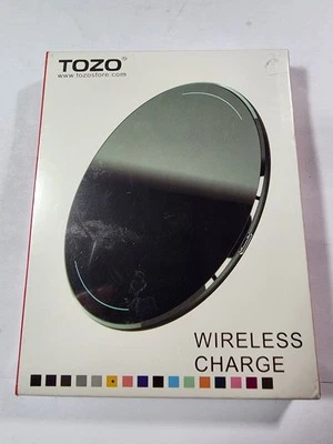 TOZO W1 Wireless Charger 10W Thin Aviation Aluminum Fast Charging New/Sealed B2 - Image 1 of 2