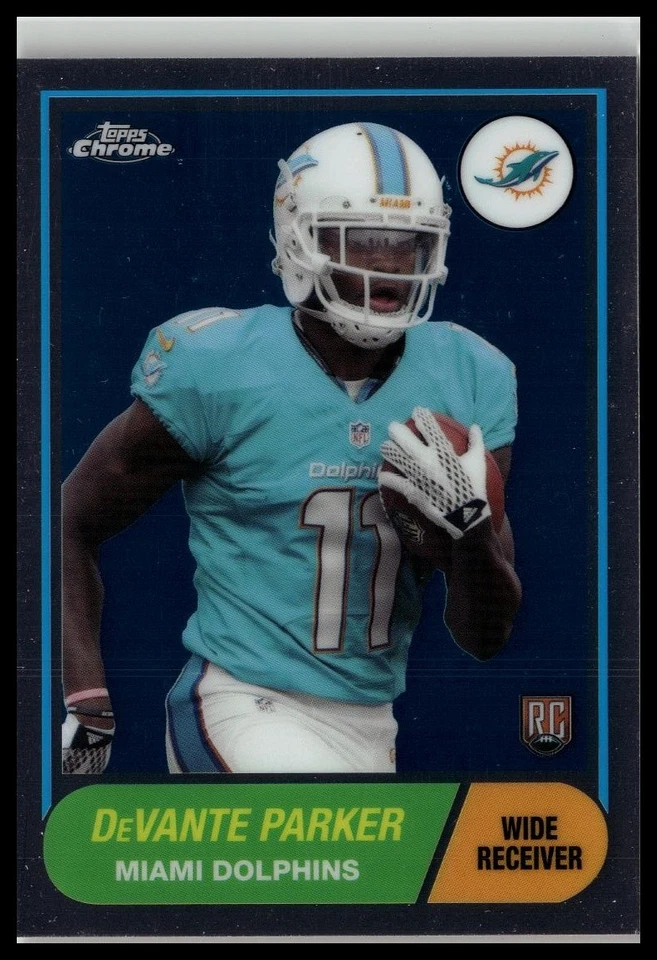 2015 Topps Chrome #T60RC-DP DeVante Parker 60th Anniversary Rookies - Image 1 of 2