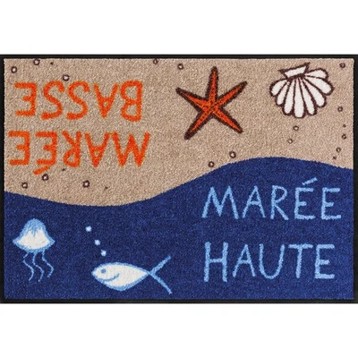 Salonloewe Fußmatte waschbar Welcome Home Mareé 50x75 cm - Bild 1 von 4