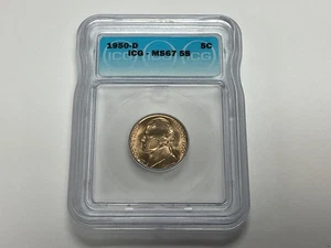 NO RESERVE 1950-D Jefferson Nickel ICG MS67 5 STEPS 5s $.05 NGC Price Guide $525 - Picture 1 of 5