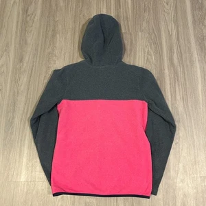 Columbia Benton Springs Youth Fleece Hooded Jacket Grey/Pink Size XL - Bild 1 von 4