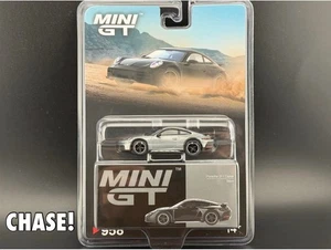 persecución! Mini GT 1:64 Porsche 911 Dakar Negro Diecast Modelo Coche MGT MGT00958 - Imagen 1 de 1