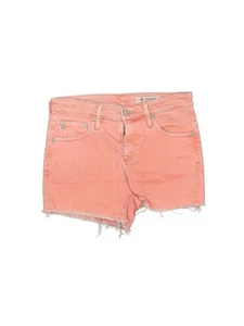 Adriano Goldschmied Women Orange Denim Shorts 25W - Picture 1 of 2