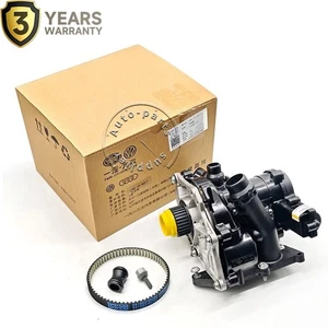 Genuine Audi A3 A4 A6 Q5 Q3 TT A5 A7 Upgraded Thermostat Water Pump Repair Kit - Picture 1 of 13