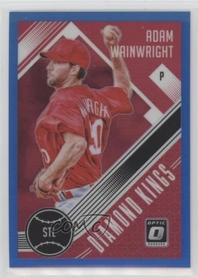 2018 Panini Donruss Optic Diamond Kings Blue Prizm /149 Adam Wainwright #30 - Image 1 of 2