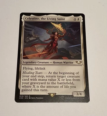 Celestine, the Living Saint - 40K - NM - MTG - Image 1 of 2