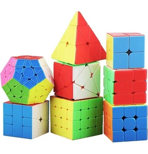 STEAM Life Speed Cube Set 8 Pack Magic Cube | Includes Speed Cubes 3x3, 2x2…. - Picture 1 of 6