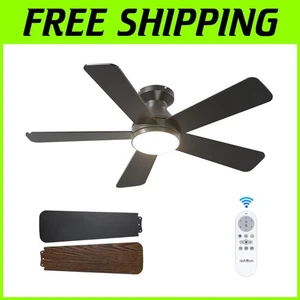 Low Profile Flush Mount Fan, Reversible - Picture 1 of 10