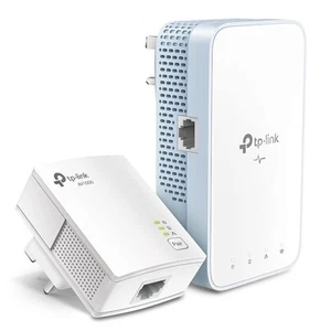 TP-Link AV1000 Gigabit Powerline ac Wi-Fi Kit, jusqu'à 1200 Mbps Vitesse Wi-Fi, TP-L - Photo 1/8