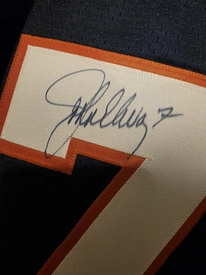 Camiseta deportiva auténtica emitida John Elway Super Bowl 32 XXXII Denver Broncos corte profesional Foto 1 de 4