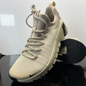 Nike Free Metcon 6 Mens Size 9 Desert Khaki Light Khaki Black FJ7127 200 - Picture 1 of 13