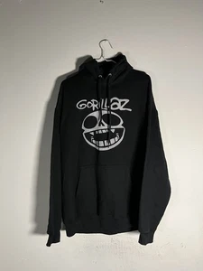 Vintage Gorillaz Band Hoodie Men Pullover Sweatshirt Size XL Y2K Jacket - Picture 1 of 2