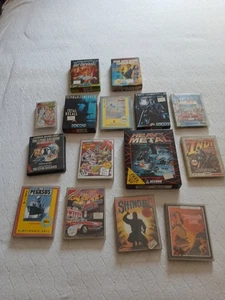 Lotto 15 giochi Cassetta Originali commodore 64 No Test - Foto 1 di 1