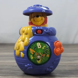 VTech Disney Winnie The Pooh Sings & Pop Up Honey Pot Lights Sounds 2007 Tested - Picture 1 of 12