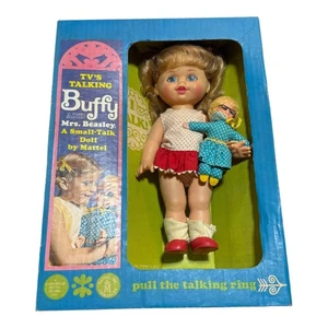 TV Talking Buffy & Mrs. Beasley A Small - Talk Doll di Mattel - Foto 1 di 4