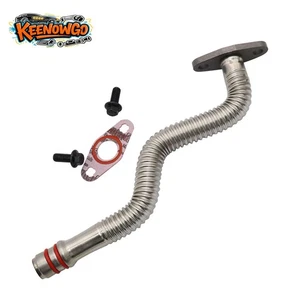 For Dodge Ram 6.7L Diesel Turbocharger Oil Return Drain Line Tube Kit - Bild 1 von 8