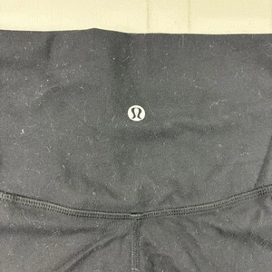 Lululemon Leggings Donna 6 Nero Align II 24" Pantaloni HR Alti Palestra LW5LJFS - Foto 1 di 11