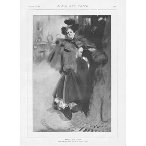 ANDERS ZORN Effet de Nuit - Antique Print 1895 - Picture 1 of 1