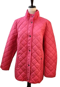 Giacca da campo trapuntata Appleseeds Berkshire Diamond rosa donna XL sportiva - Foto 1 di 17