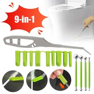 Schaber Set Fugenglätter Metallkugel Abzieher Silikon Fugenglätter Bad Küche - Bild 1 von 4