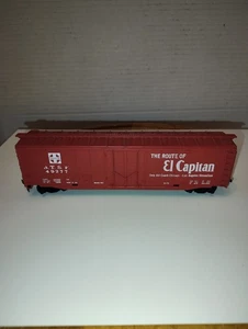 HO SCALE TYCO SANTA FE A.T.S.F. 49277 THE ROUTE OF EL CAPITAN BOX CAR Vintage - Picture 1 of 8